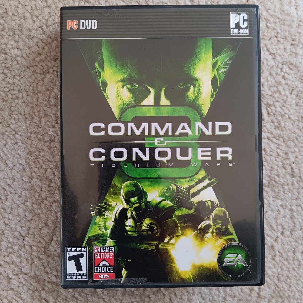 PC DVD Command & Conquer Tiberium Wars Game